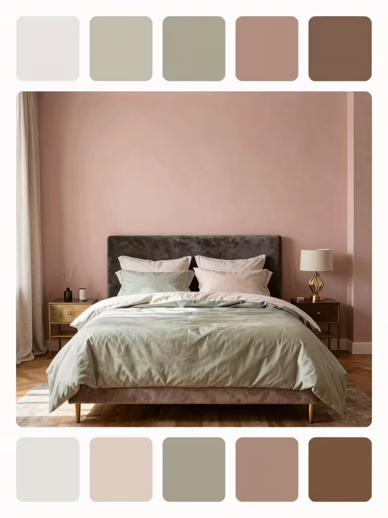 aesthetic bedroom color inspiration