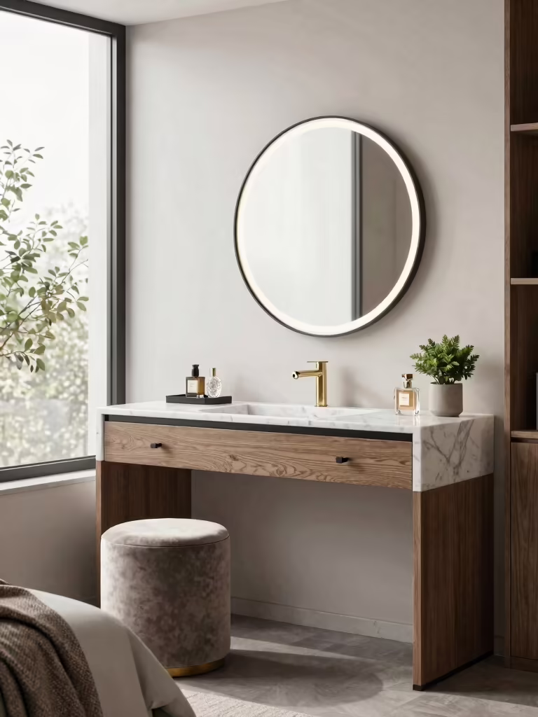aesthetic bedroom vanity inspiration