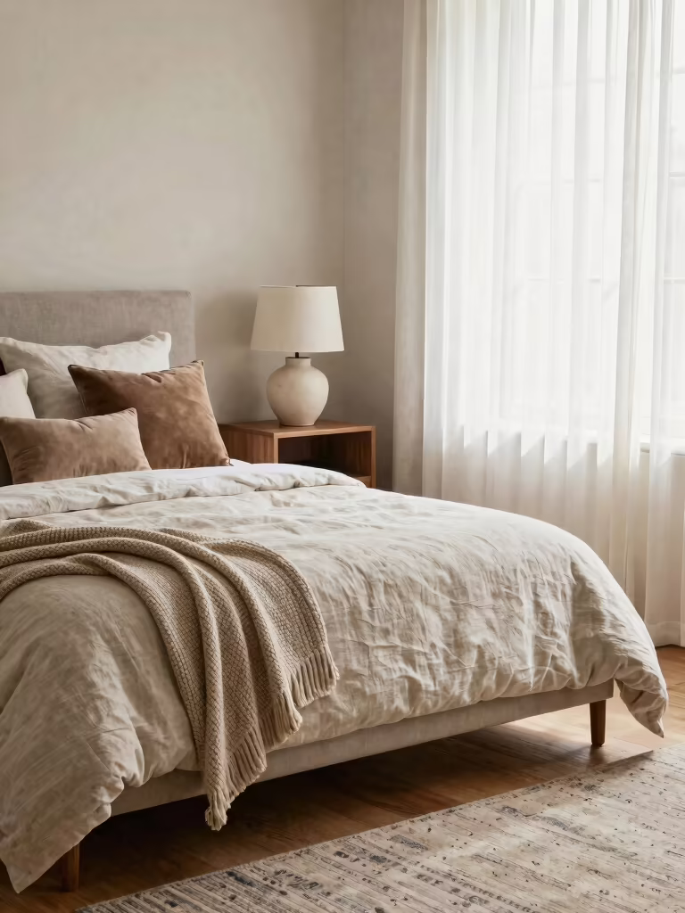 aesthetic cozy bedroom inspiration