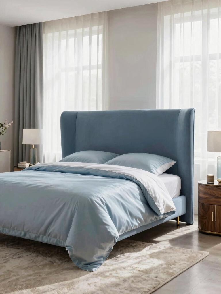 airy bright powder blue