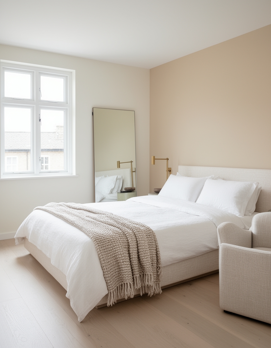 airy neutrals for small spaces