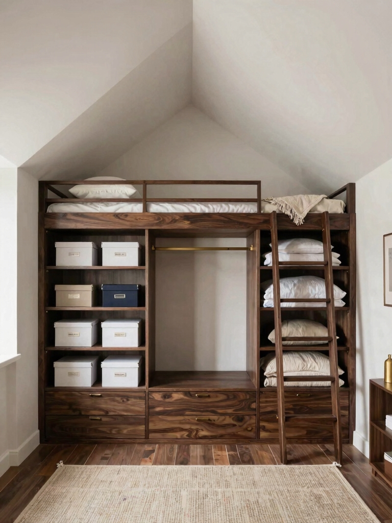 attic bedroom storage solutions