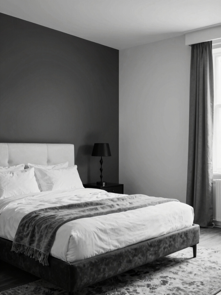 balanced black and white elegance