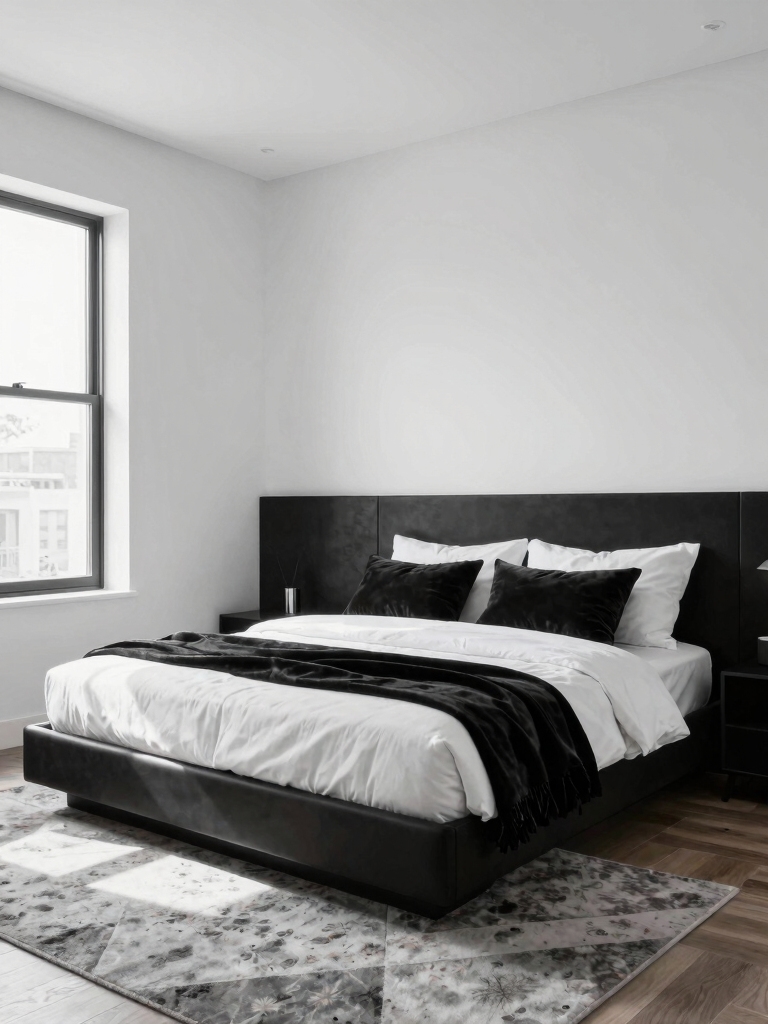 balanced contrast creates spaciousness