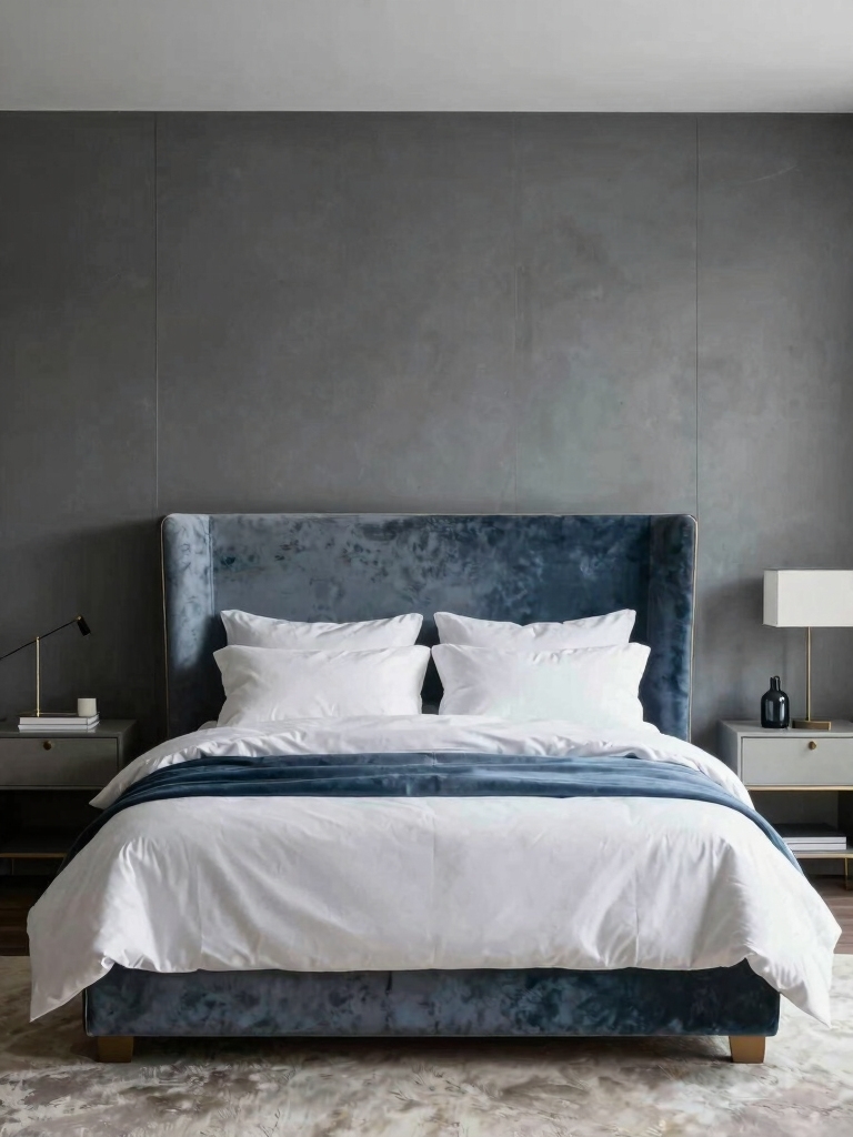 balanced grey blue color palette