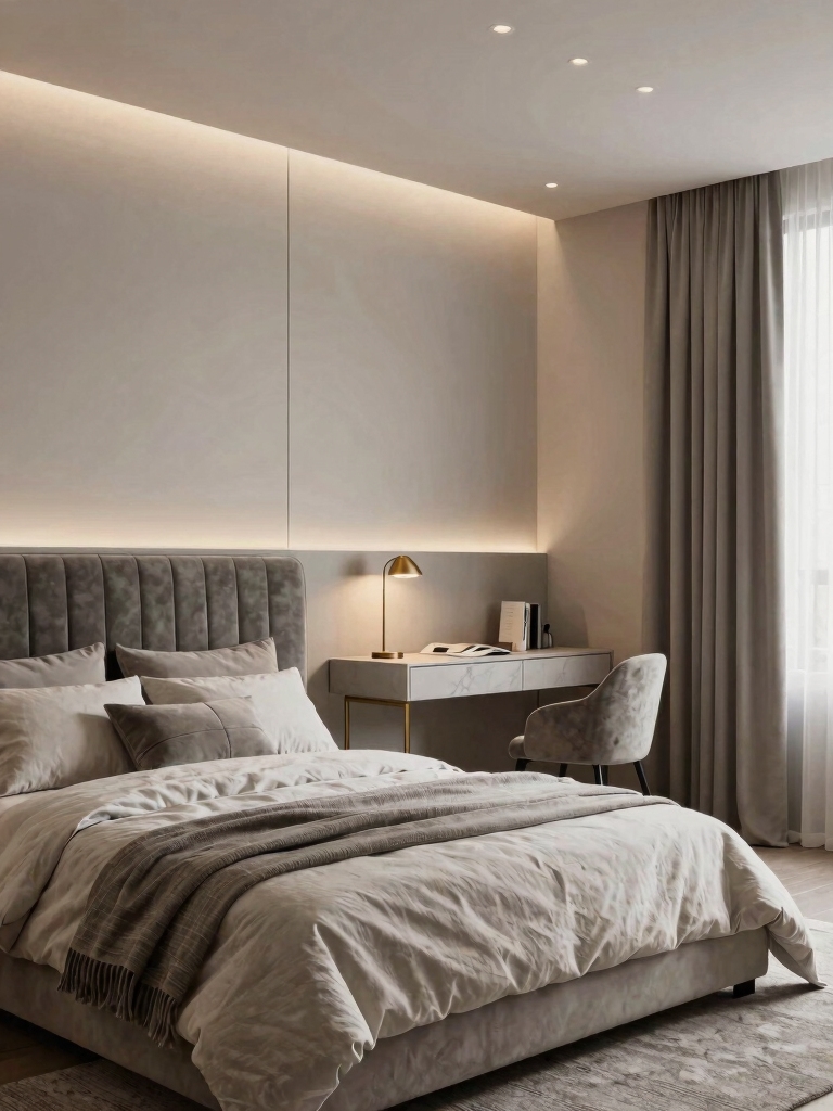 balanced layered lighting design