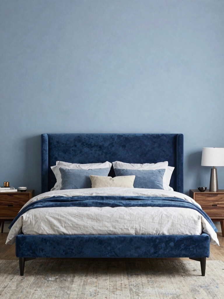 balancing blue tones harmoniously