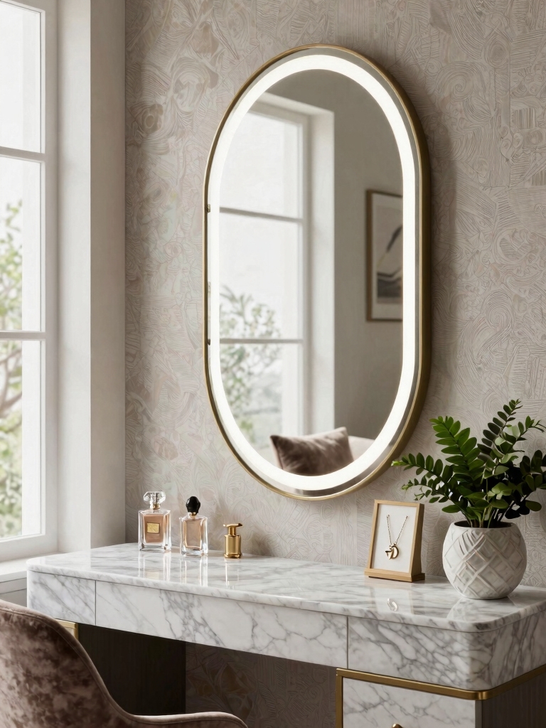 bedroom vanity setup inspiration