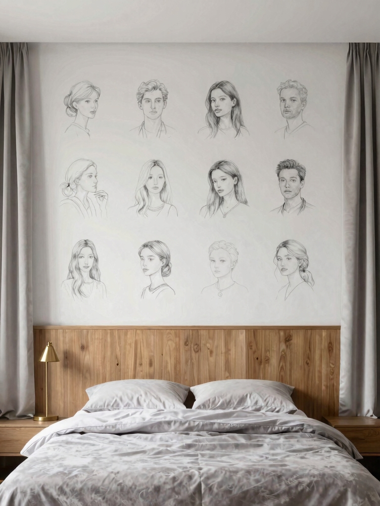 bedroom wall art inspiration
