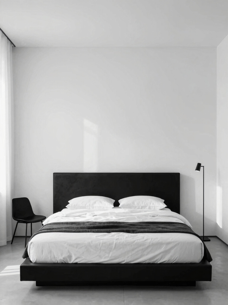 bold accents serene backdrop