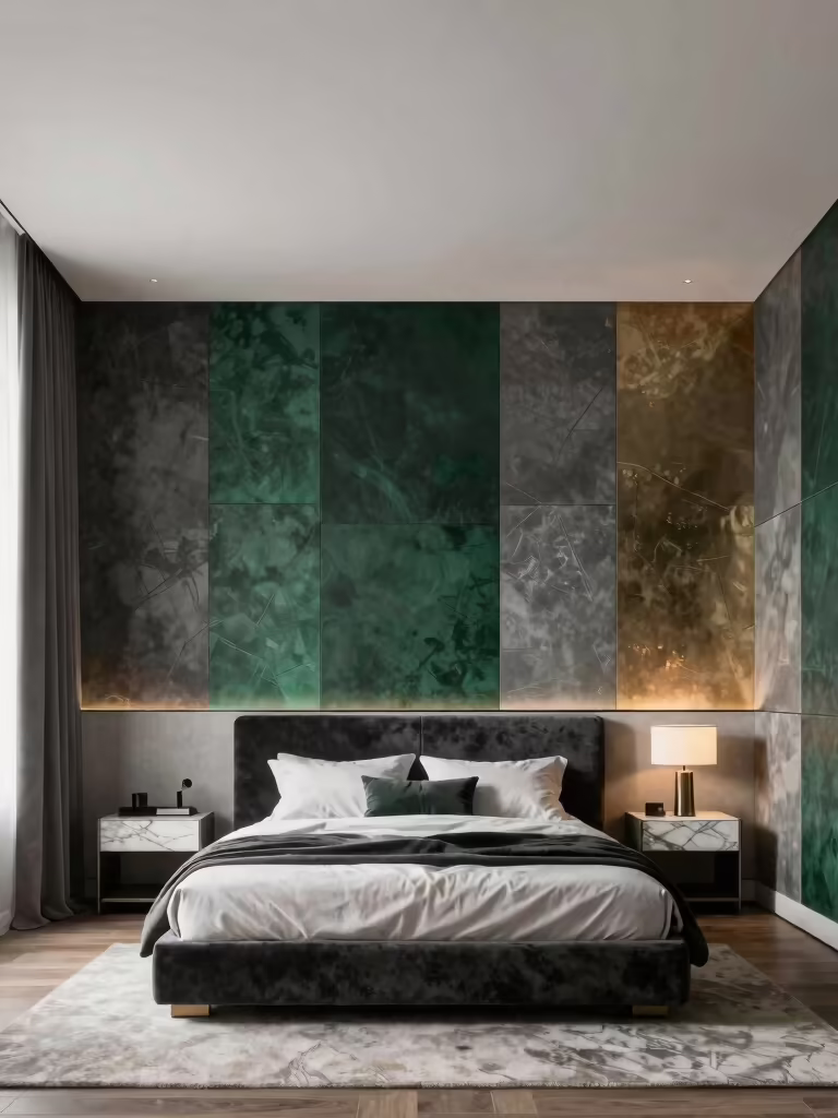 bold bedroom wall designs