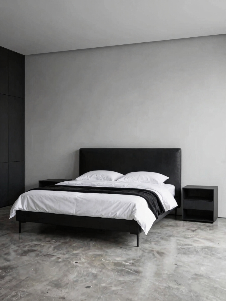 bold black accents balance