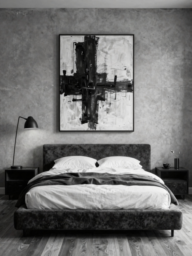 bold black and white design