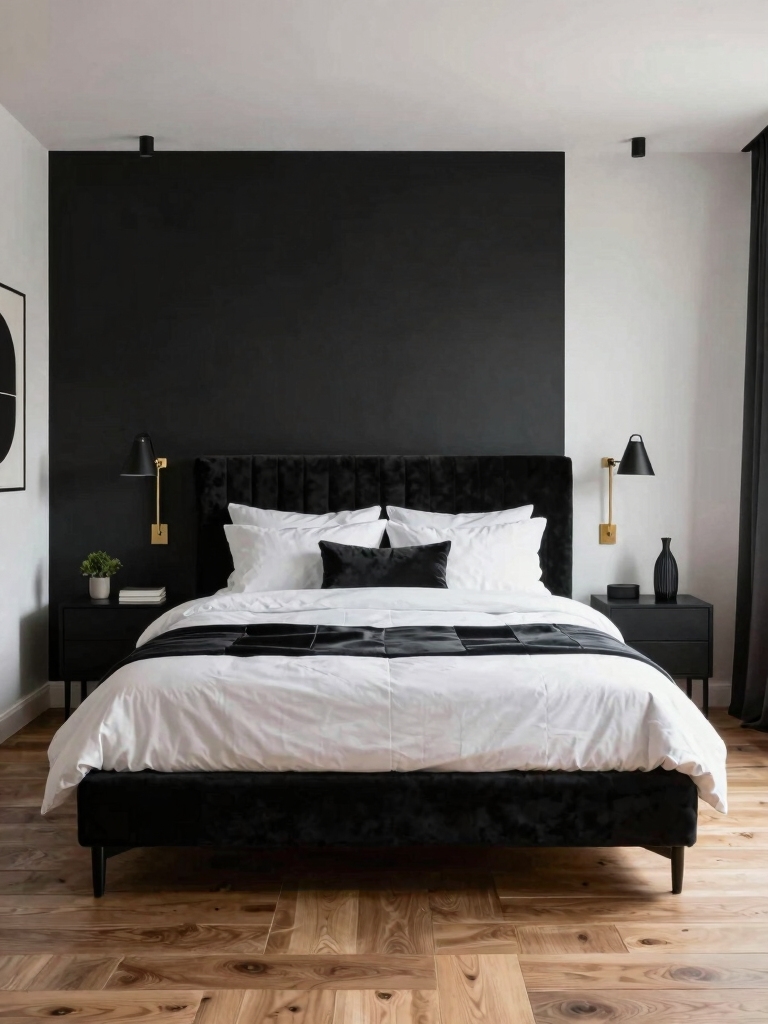 bold black and white elegance