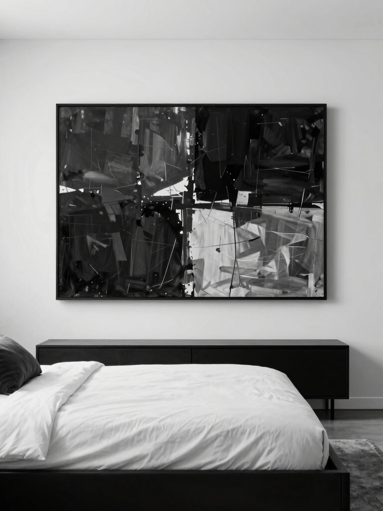 bold calm minimalist decor