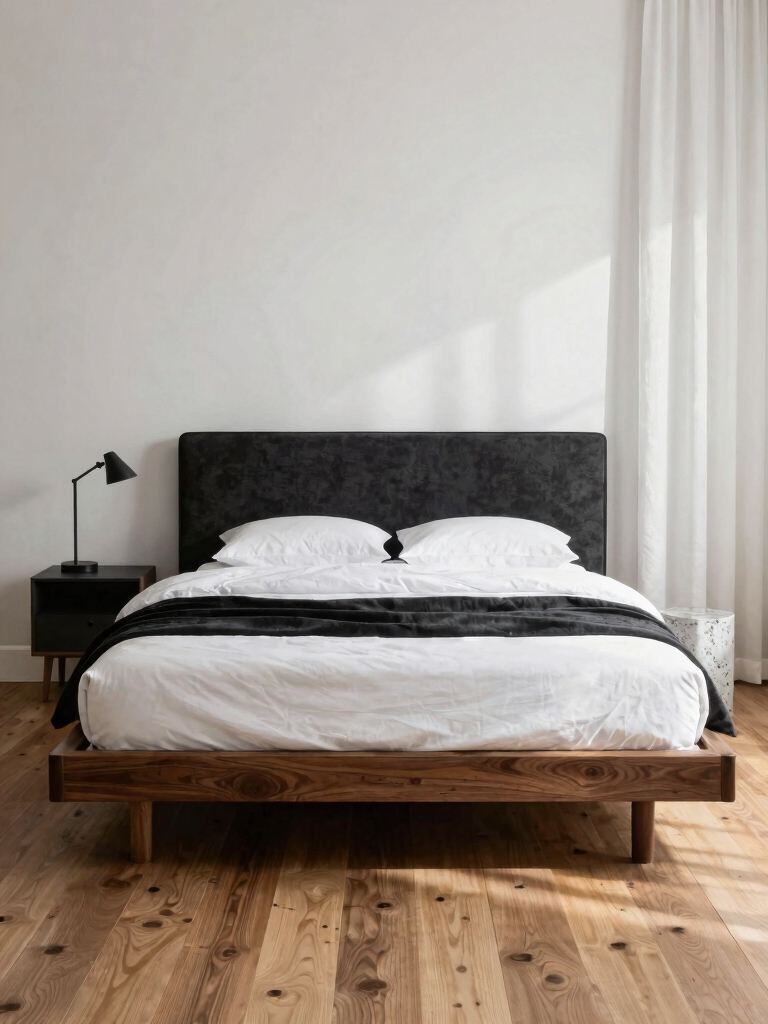 bold contrasts or warm accents