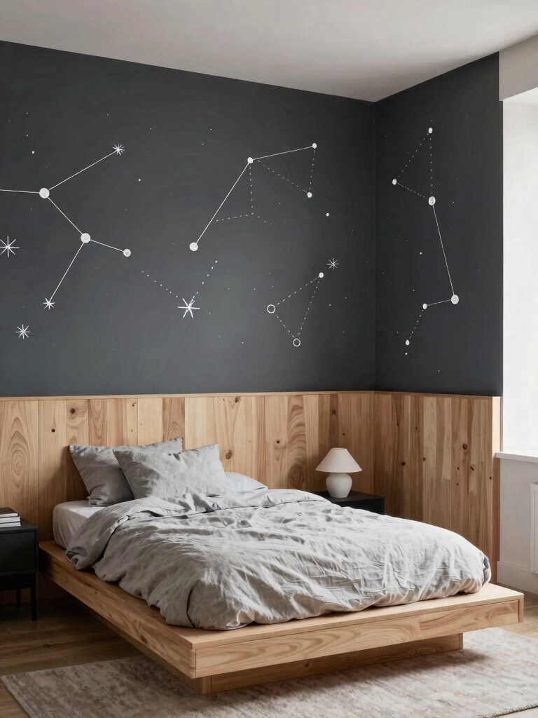 bold textured playful wall treatments