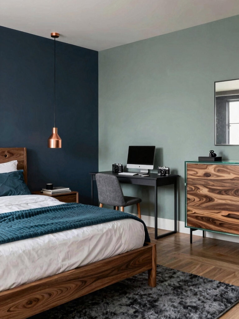 bold yet calming color palettes