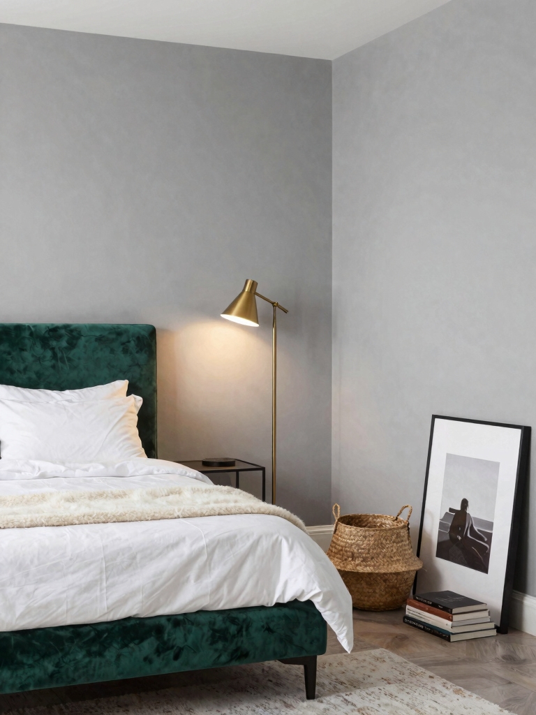 calm bedroom color story