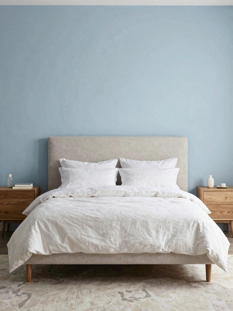 calm balanced bedroom aesthetic