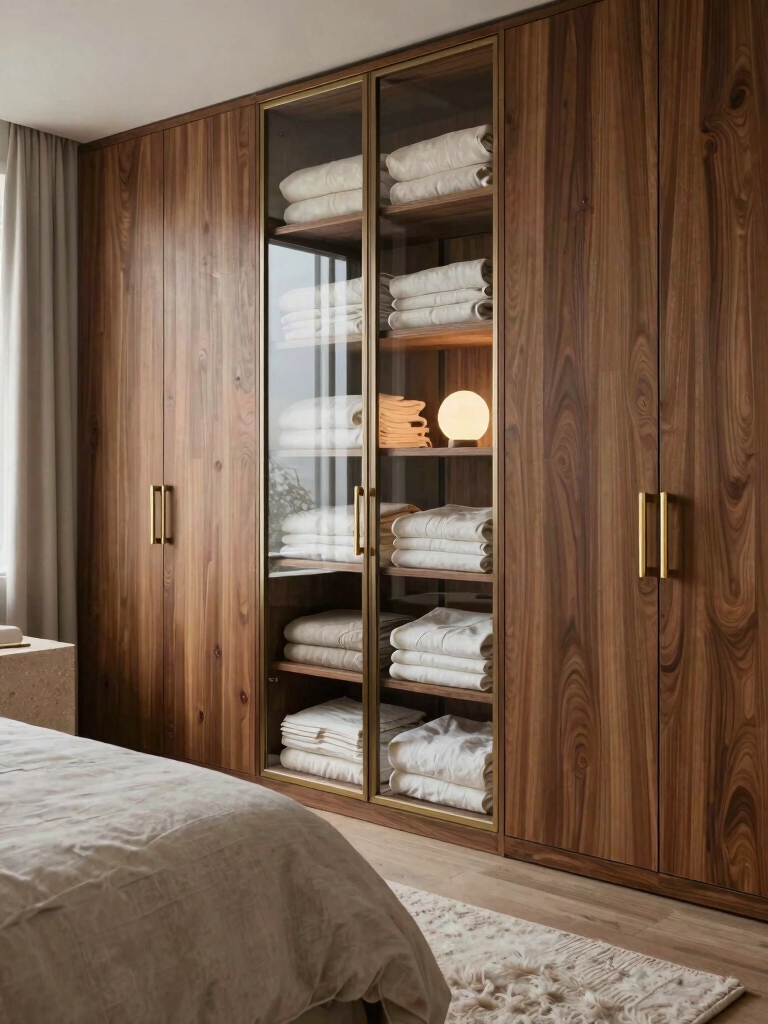 calm bedroom cupboard choices