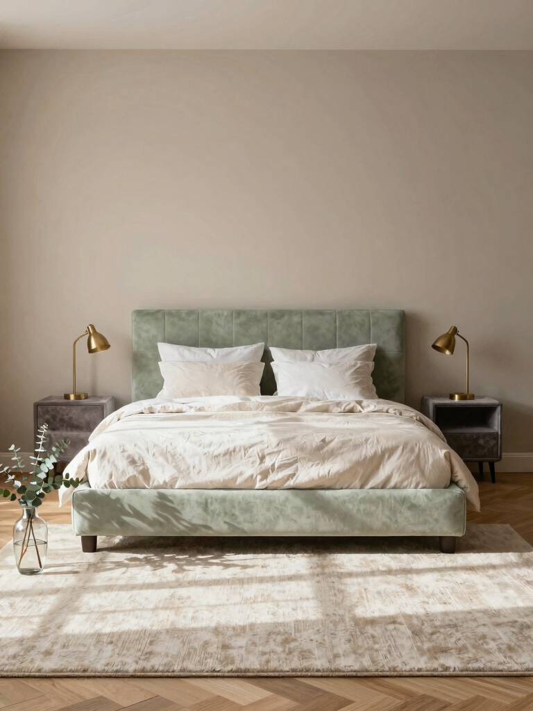 calm color palette selection