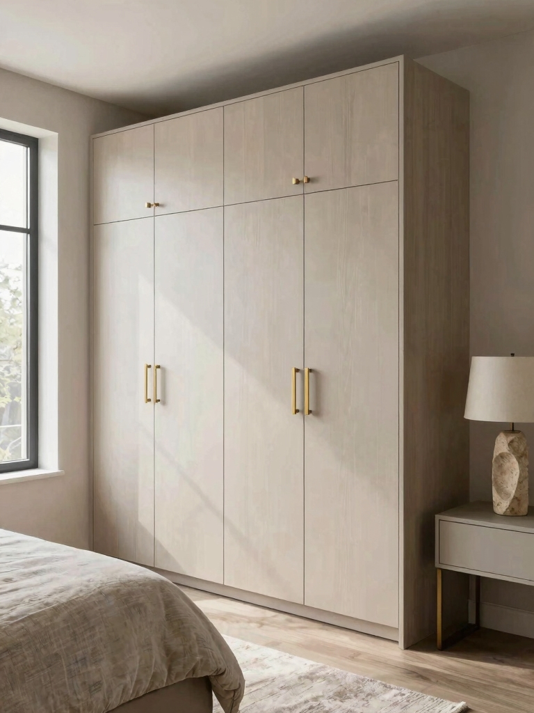 calm elegant bedroom aesthetics