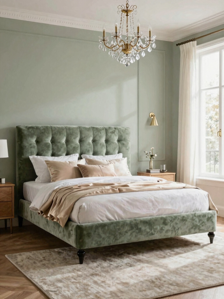 calm nature inspired bedroom retreat