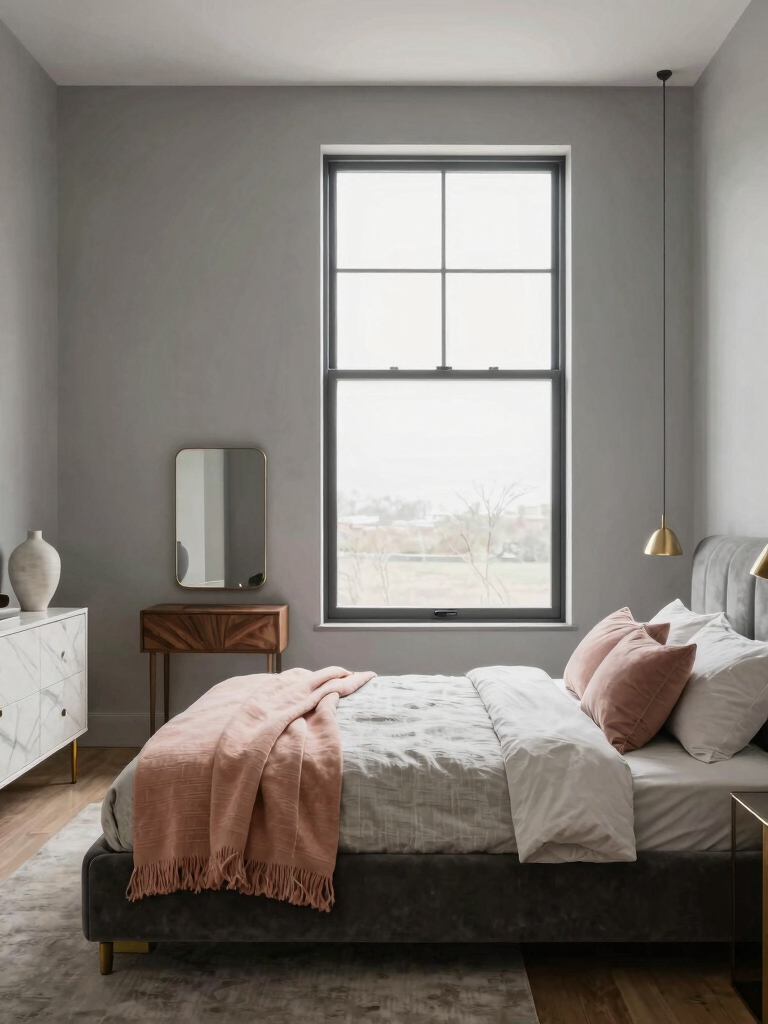 calm stylish pastel accents