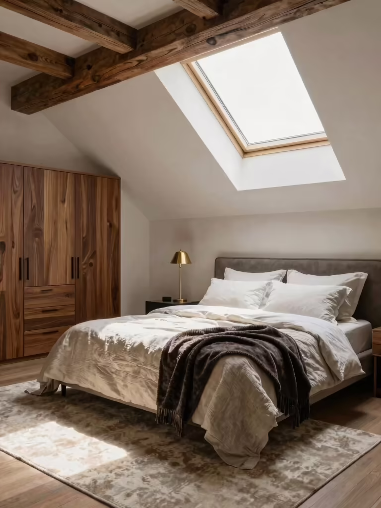 chic attic bedroom inspiration