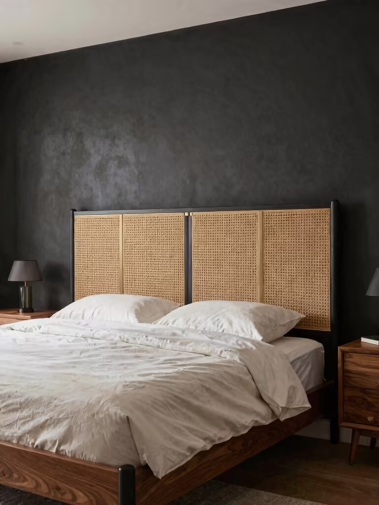 chic monochrome wood designs