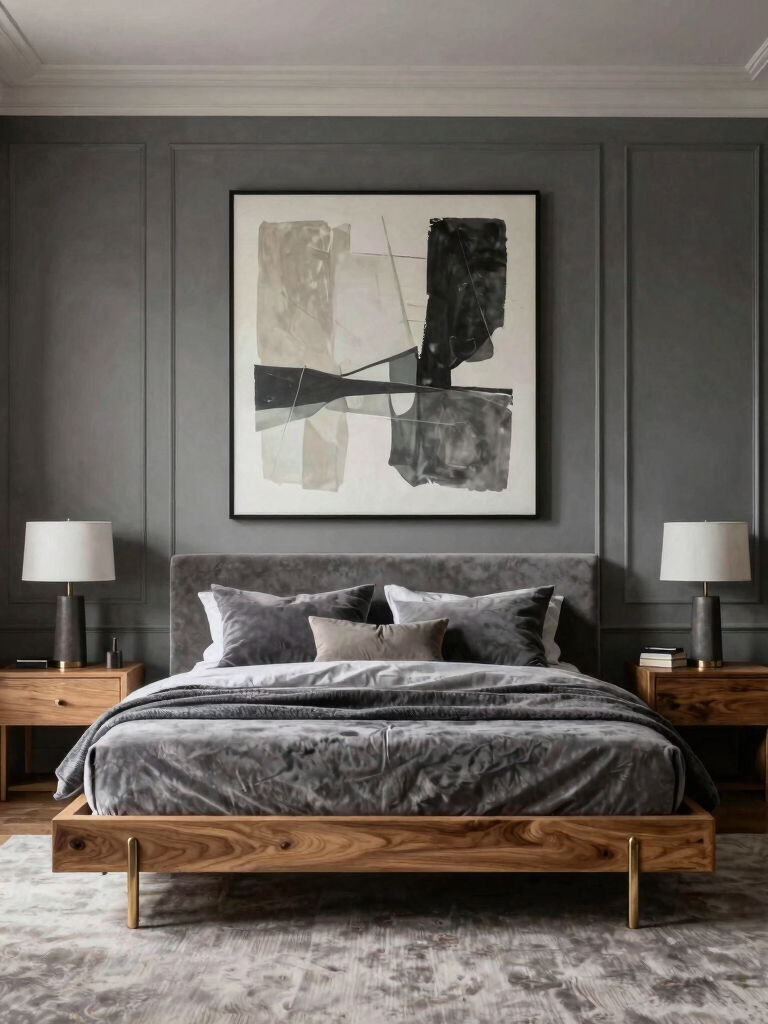 chic viral grey bedrooms