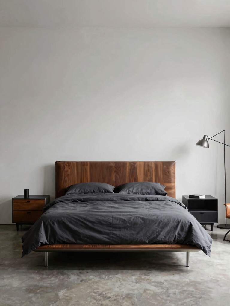 clean lines masculine furniture