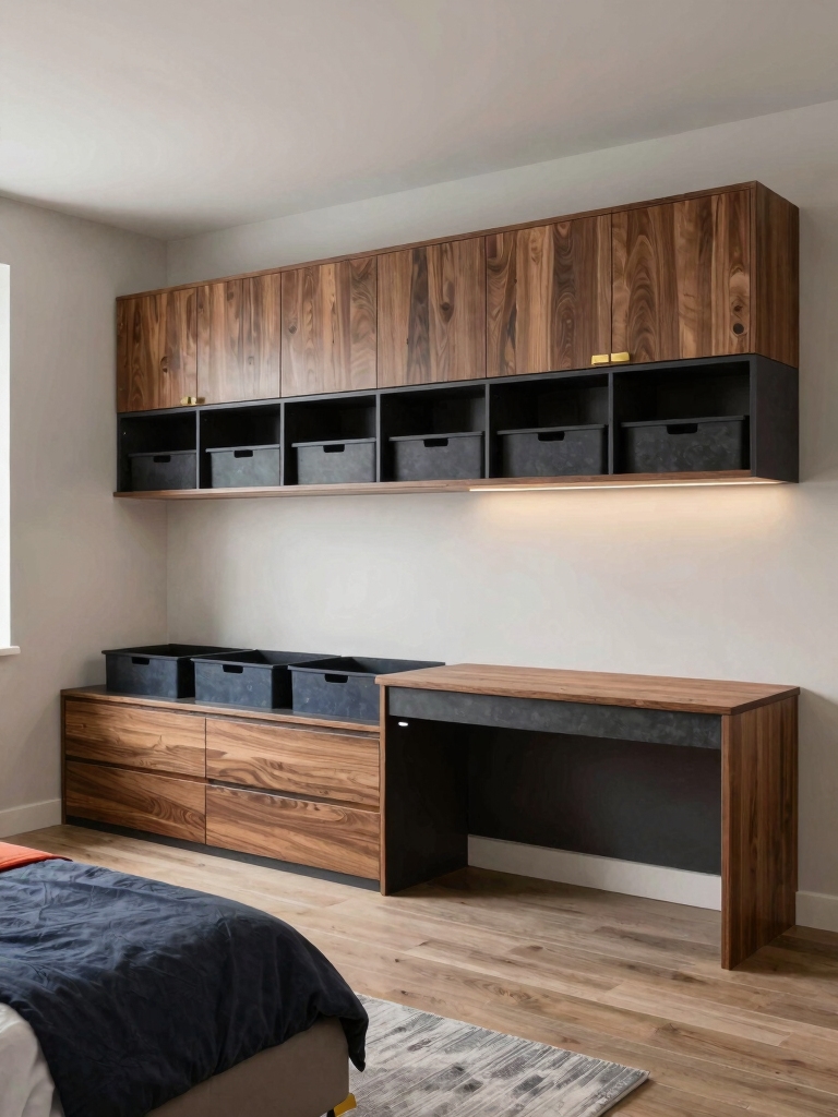 clever accessible bedroom storage
