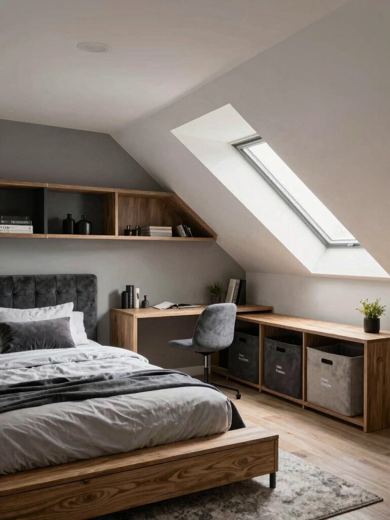 clever compact attic solutions
