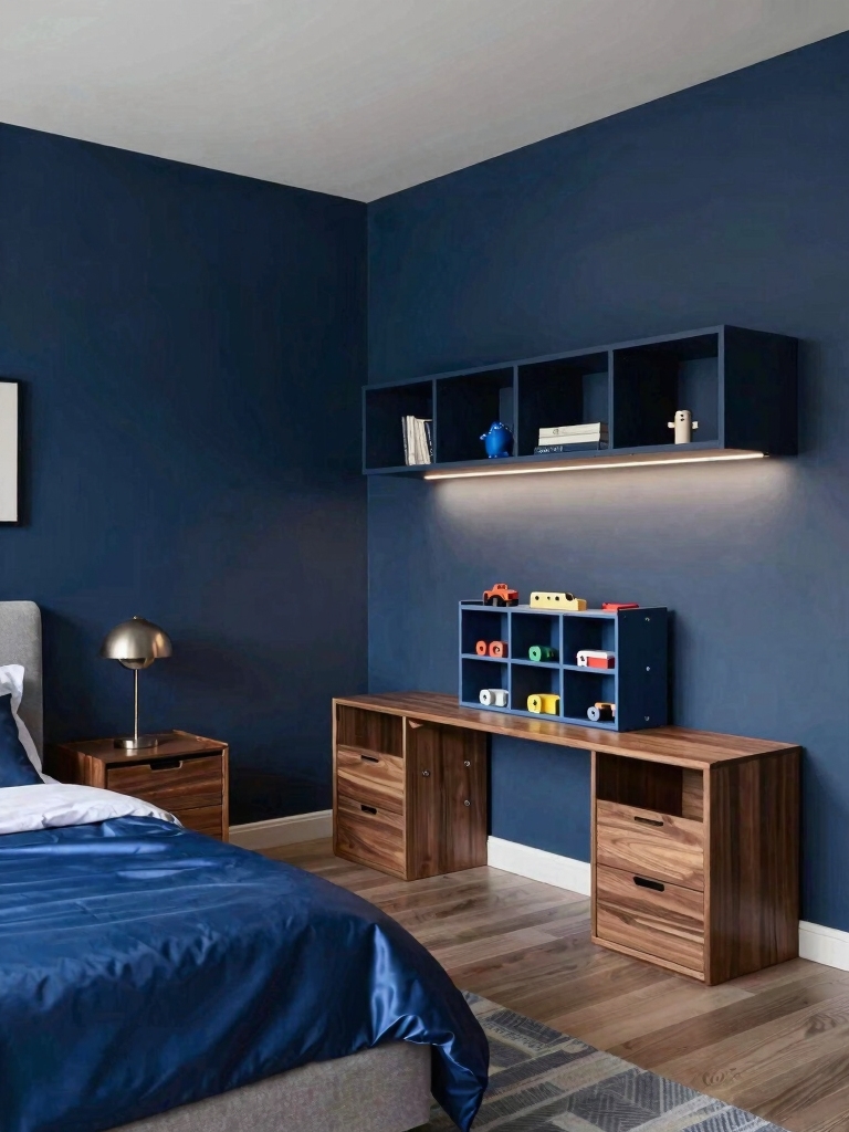clever storage enhances serenity