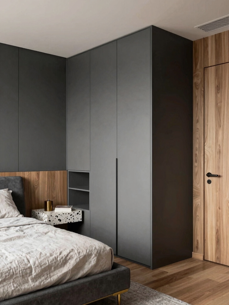 clever storage enhances tranquility