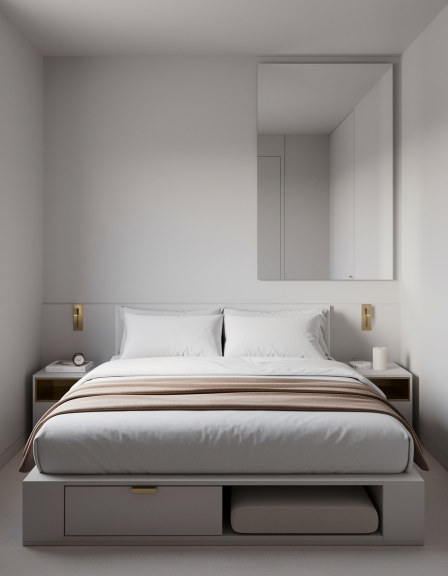 clutter free space feels larger