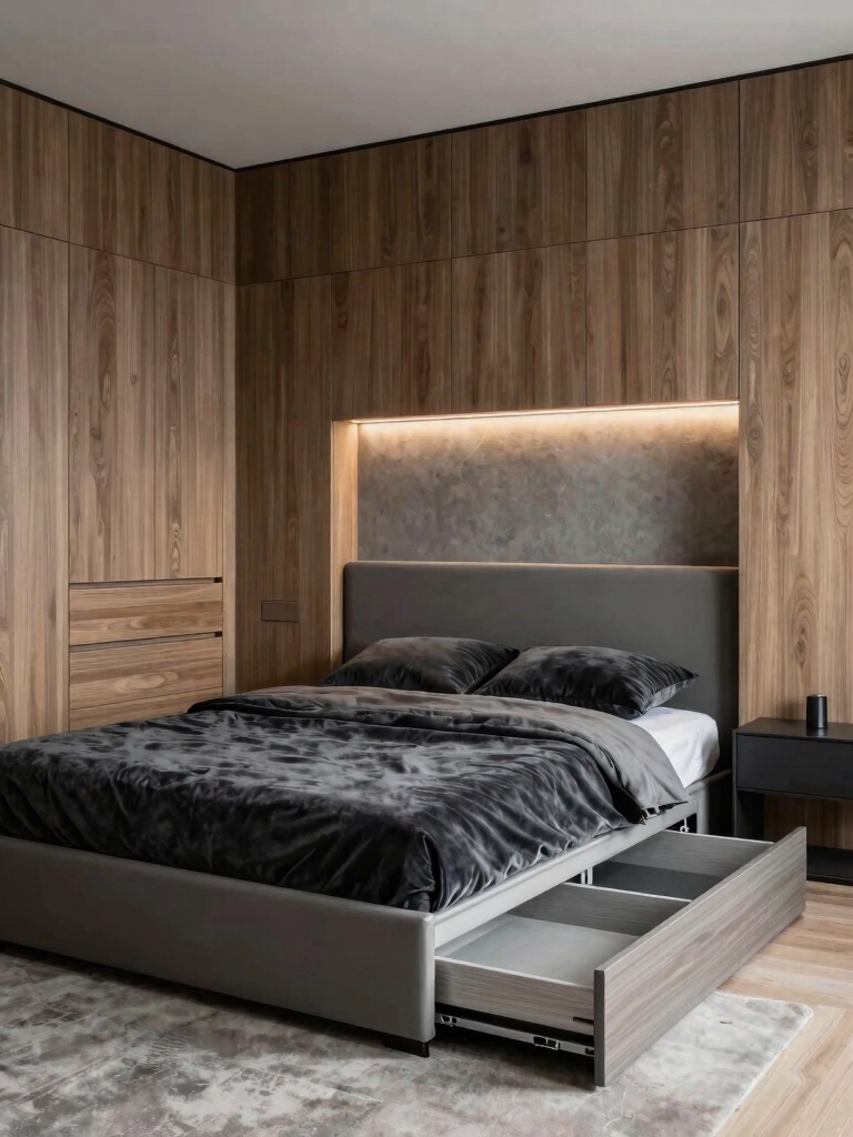 clutter free stylish bedroom solutions
