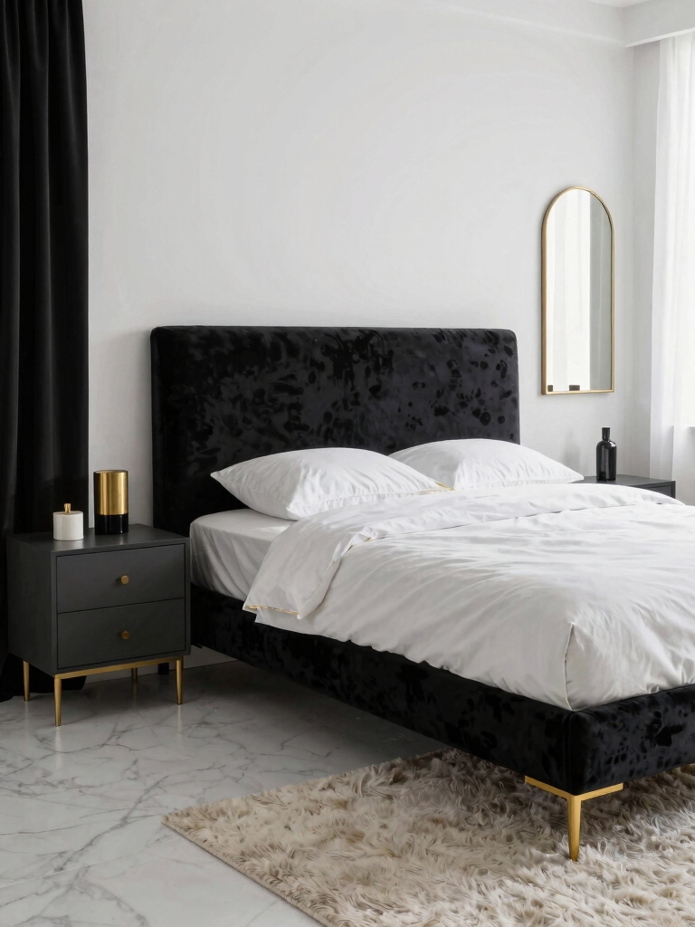 cohesive black white gold elegance