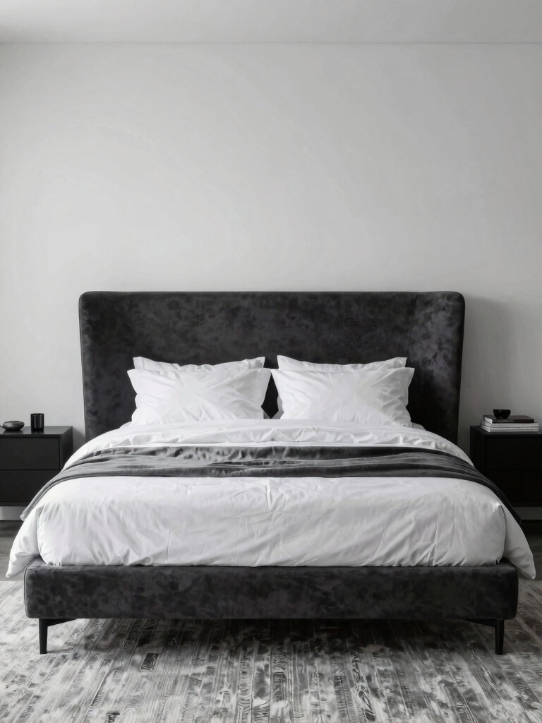cohesive black white grey design