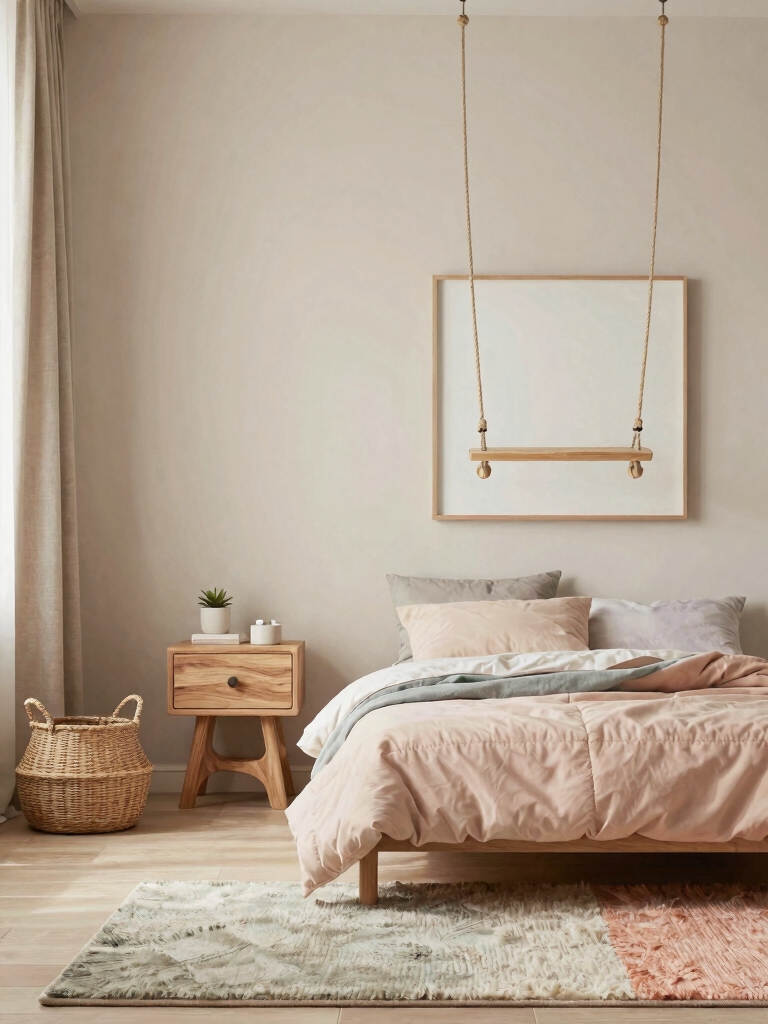 colorful calm kids room