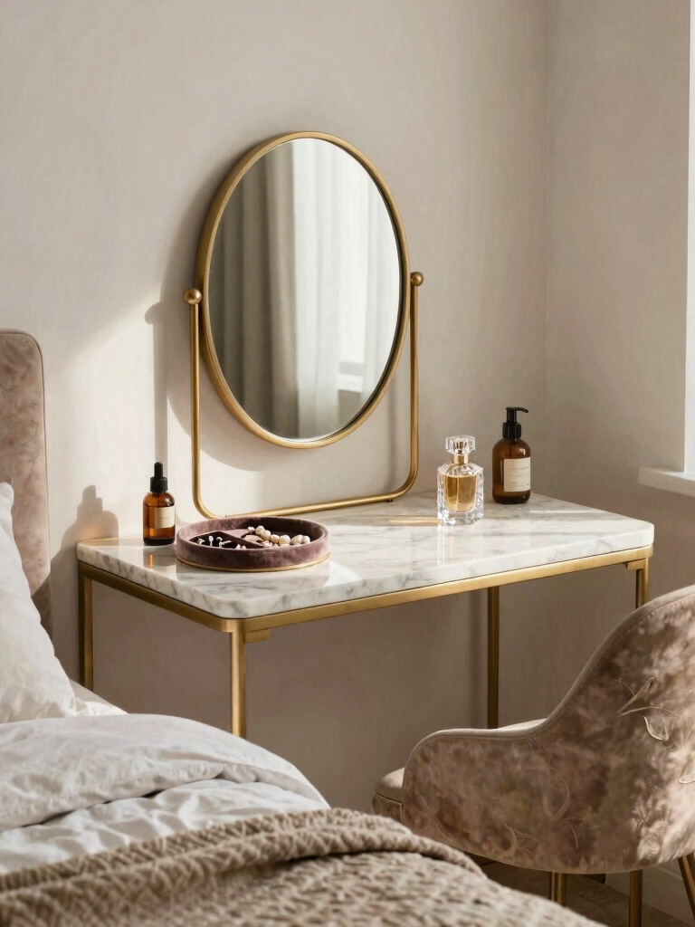 compact bedroom vanity solutions