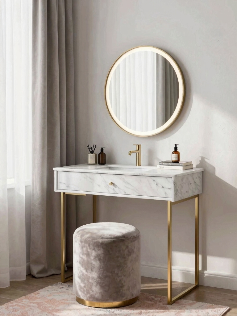 compact chic vanity solutions