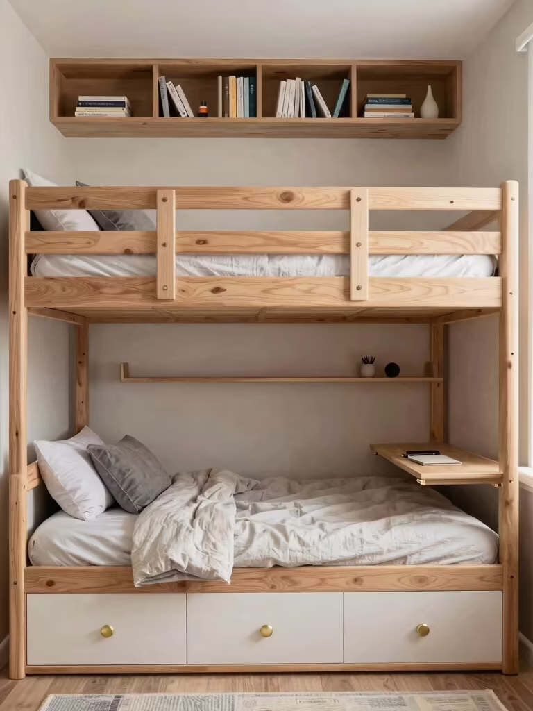compact kids bedroom solutions