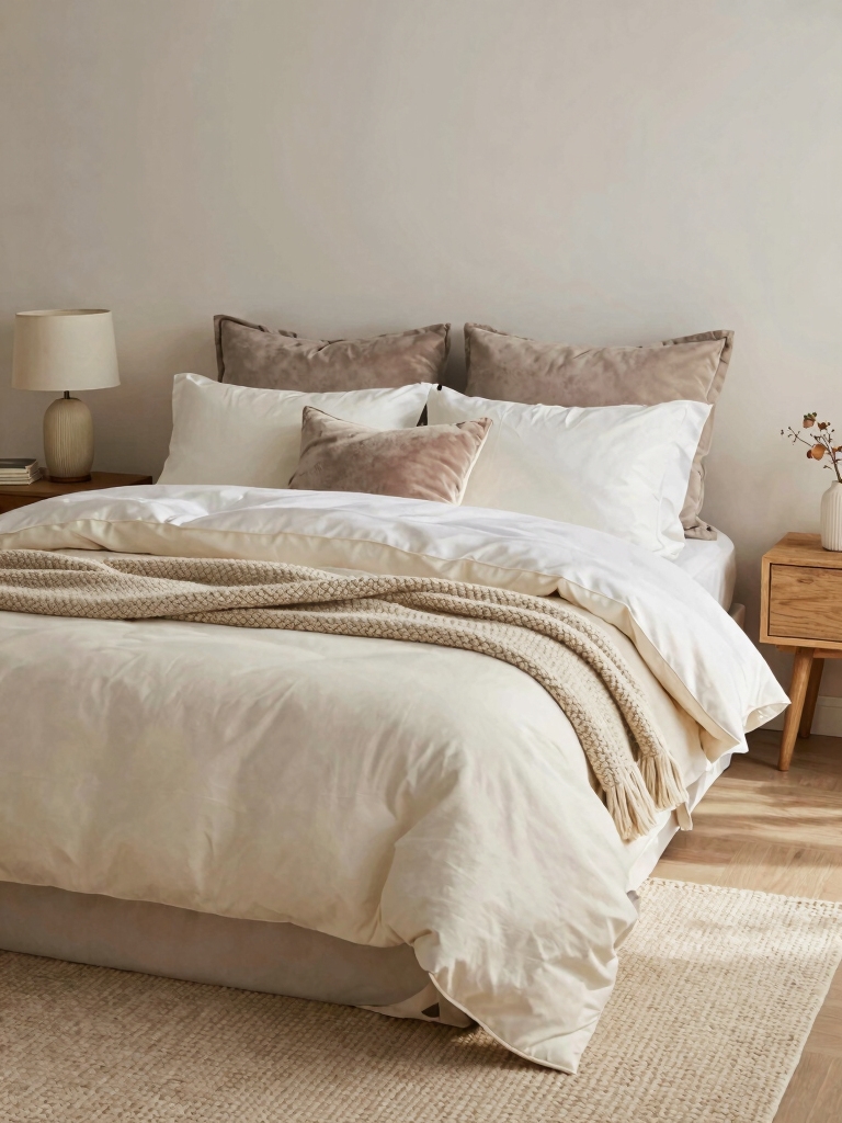 cozy curated bedding comfort
