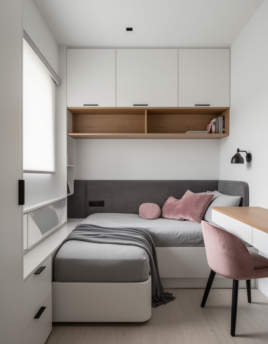 cozy functional teen retreat