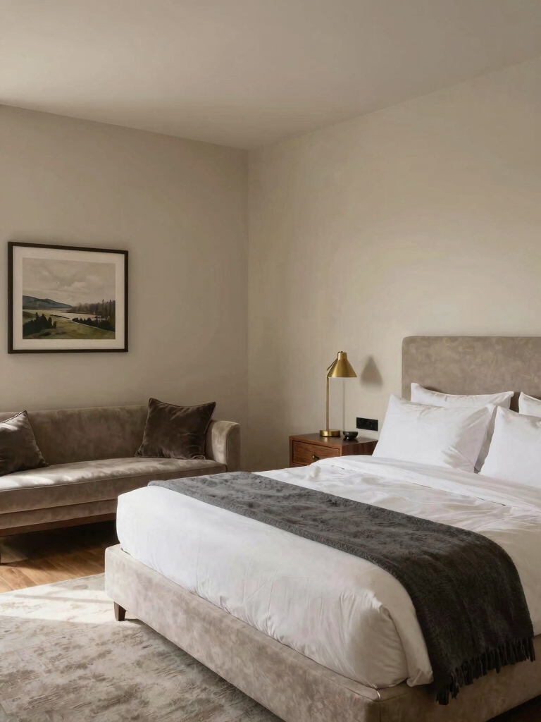 cozy inviting guest suite