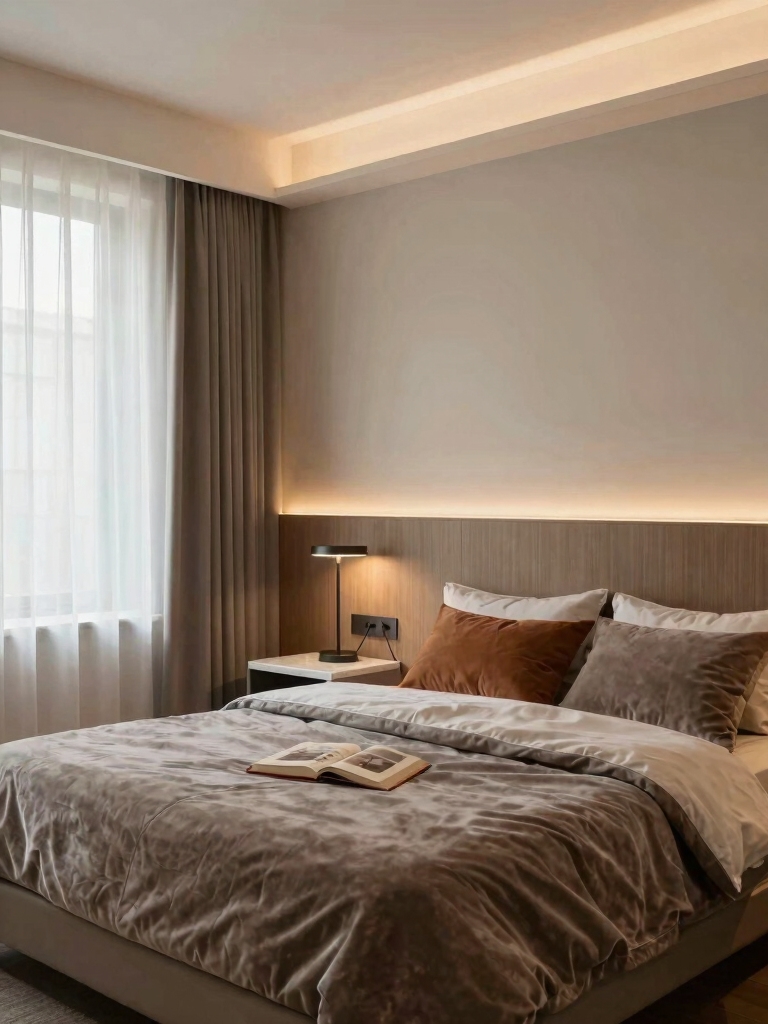 cozy layered lighting techniques