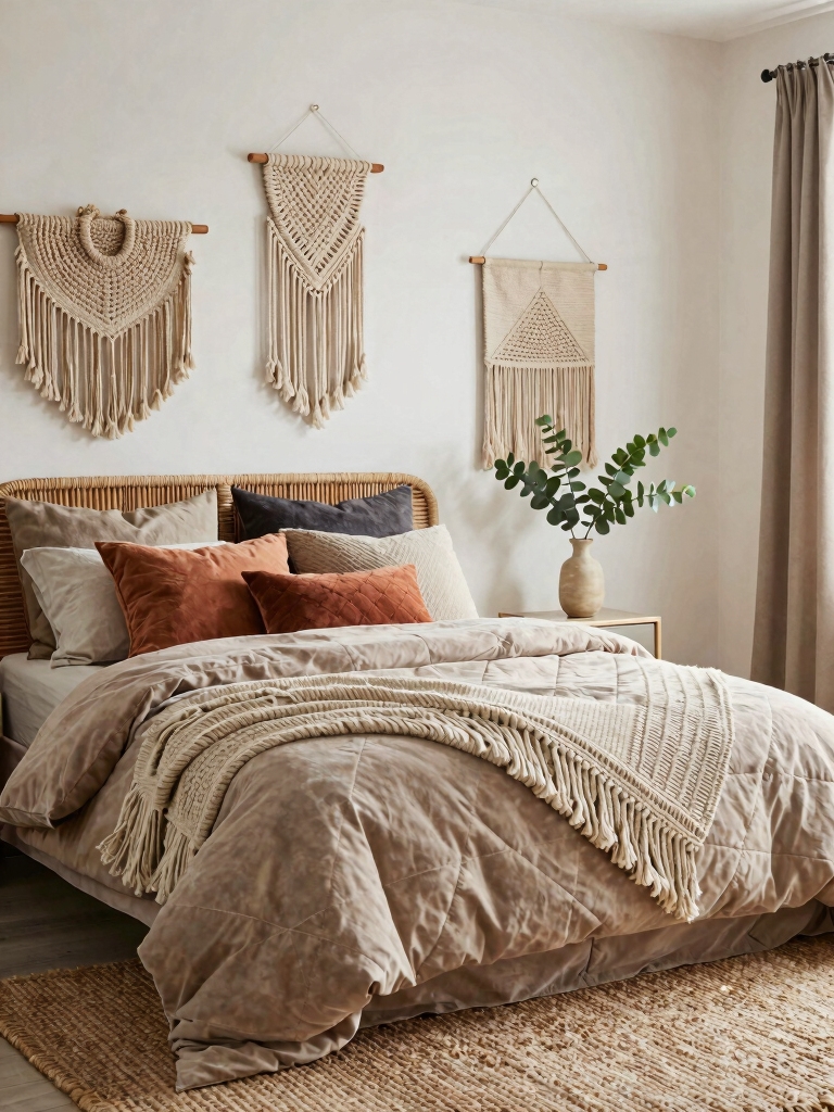 cozy layered textile design